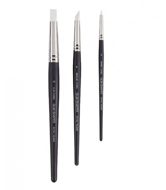 Set 3 Pincéis Colour Shaper borracha suave Van Gogh 002/806/610