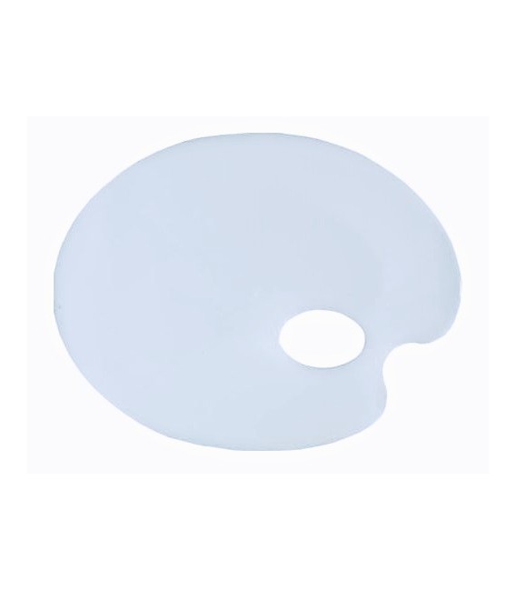 Palette di miscelazione ovale piatta