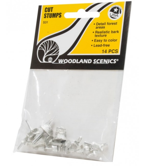 Tronchi tagliati S31 Woodland Scenics.