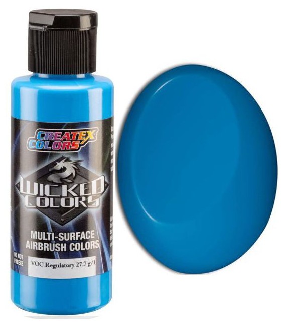 COLOR WICKED W087 Opaque Daylight Blue (60 ml.)