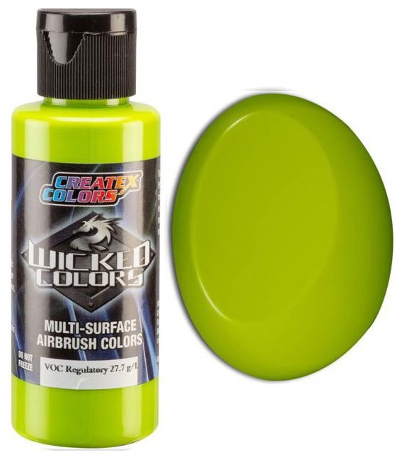 COLOR WICKED W085 Opaque Limelight Green (60 ml.)