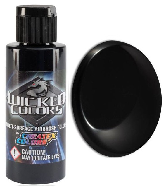 COLOR WICKED W031 JET BLACK (60 ml.)