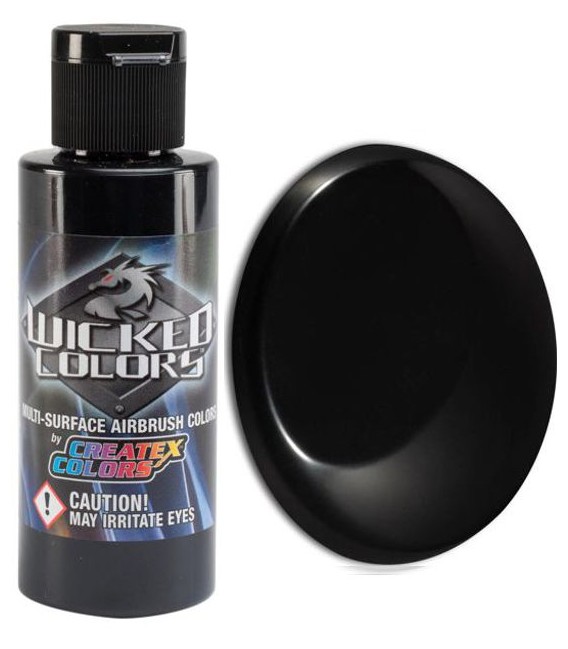 COLOR WICKED W002 NEGRE (60 ml.)