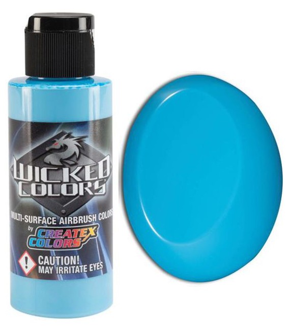 COLOR WICKED W013 AZUL LAGUNA (60 ml.)