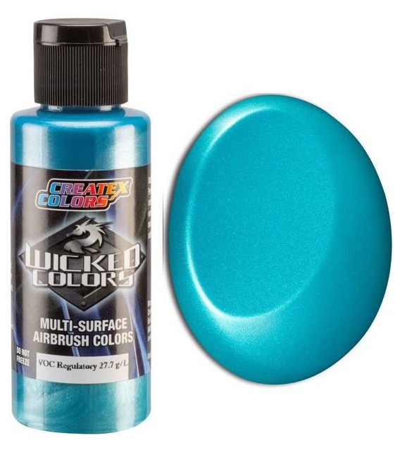 Pintura aerografo W309 Pearl Teal Wicked Pearlized (60 ml.)
