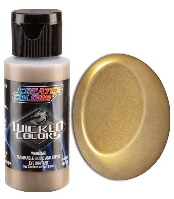 Pintura aerografía W358 Gold Chrome Wicked (60 ml.)