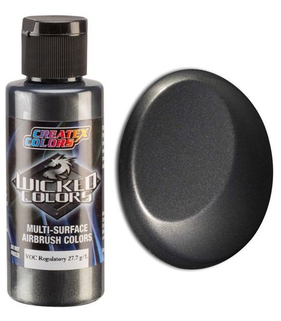 Pittura ad aerografo W368 Metallic Charcoal Viola Wicked (60 ml.)