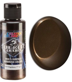 W350 Metallic Gold Wicked Airbrush painting (60 ml.)