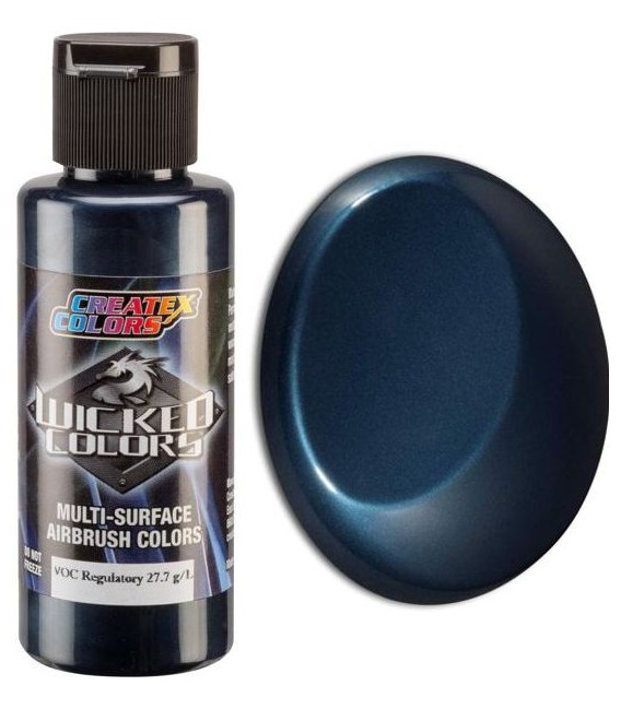 Pittura ad aerografo W366 Metallic Midnight Blue Wicked (60 ml.)