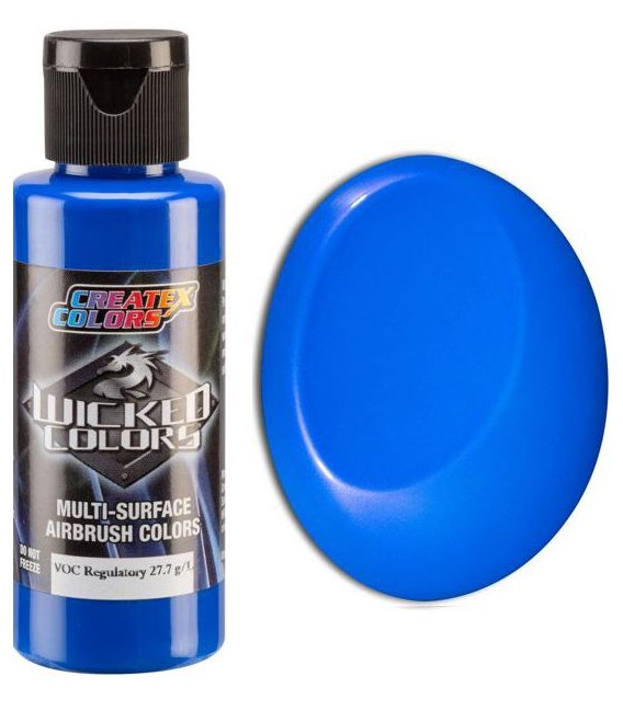 Pittura ad aerografo W382 Iridescent Electric Blue Wicked (60 ml.)