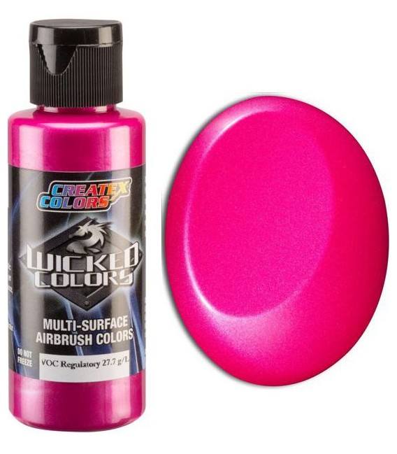 Pintura aerografo W310 Pearl Magenta Wicked Pearlized (60 ml.)