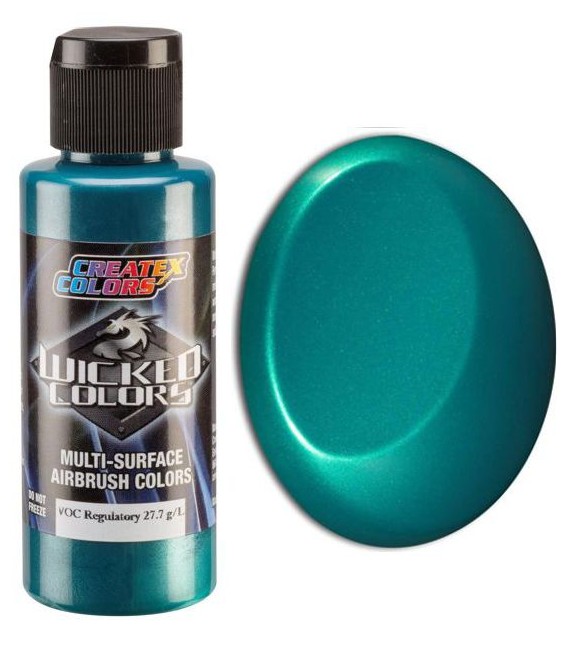 Peinture à l'aérographe W308 Pearl Green Pearlized (60 ml.)