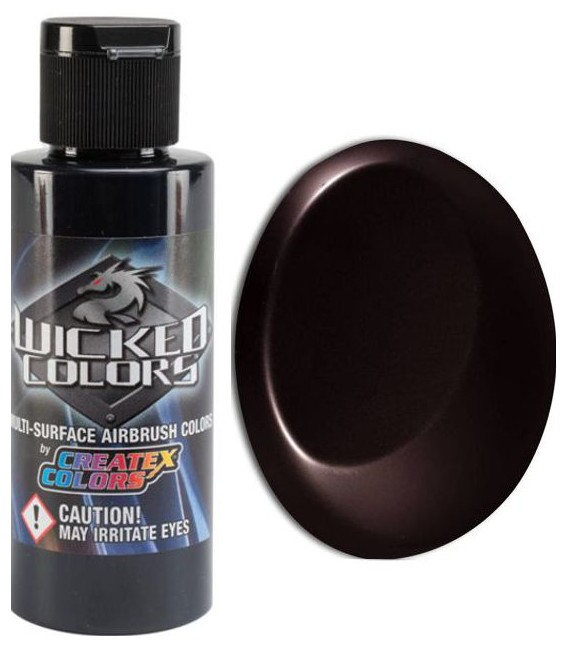 WICKED COLOR W072 DETAIL SMOKE BLACK (60 ml.)