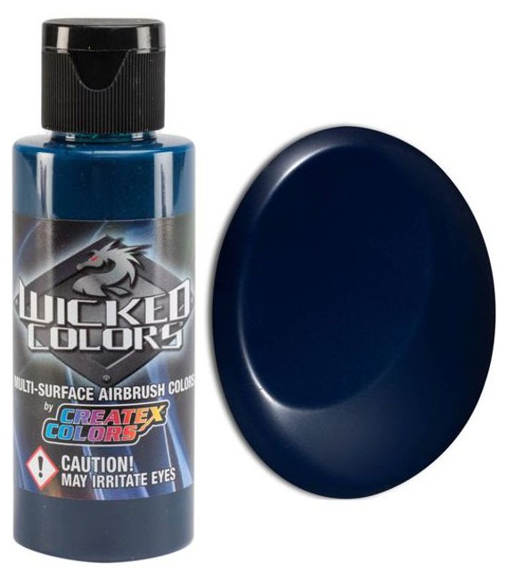 COULEUR WICKED W058 BLEU VERT DETAIL (60 ml.)
