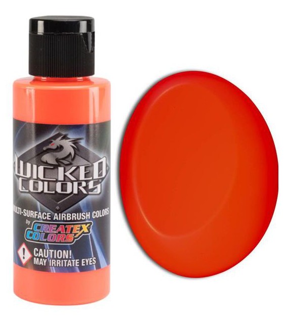 W027 Orange Wicked Fluorescent (60 ml.)