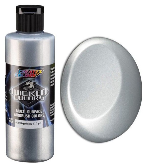 Pintura aerografía W355 Aluminum Fine Wicked (120 ml.)