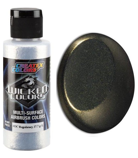 Pintura aerografia W422 Hot Rod Sparkle Gold Wicked (60 ml.)