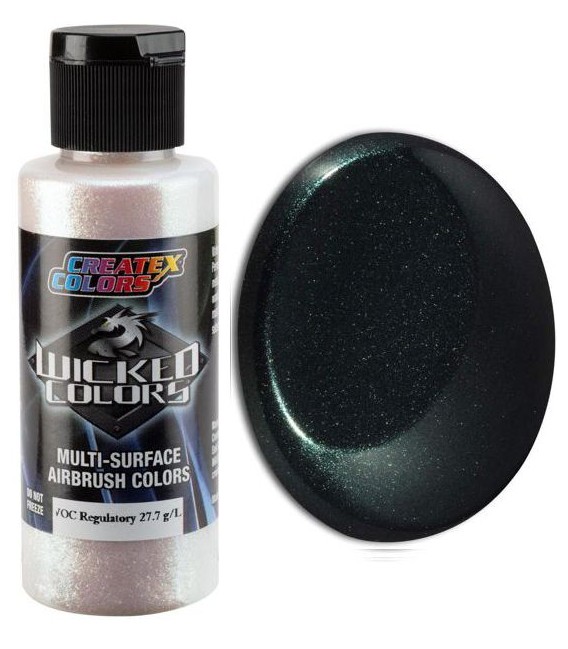 Pintura aerografo W424 Hot Rod Sparkle Green Wicked (60 ml.)