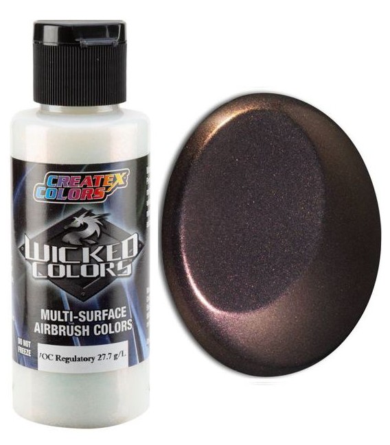 W425 Hot Rod Sparkle Red Wicked airbrush painting (60 ml.)