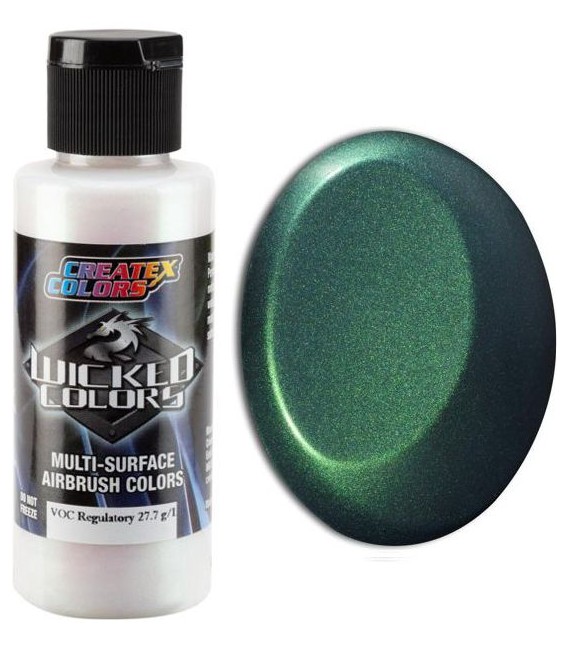 Peinture à l'aérographe W445 Cosmic Sparkle Green Wicked (60 ml.)