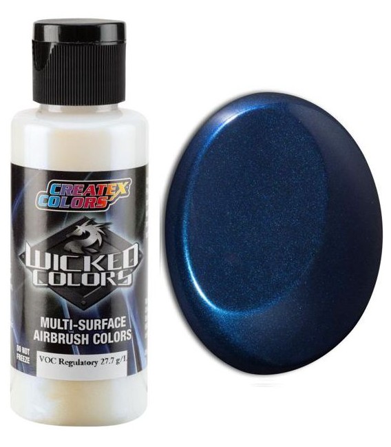 Pintura aerografia W444 Cosmic Sparkle Blue Wicked (60 ml.)
