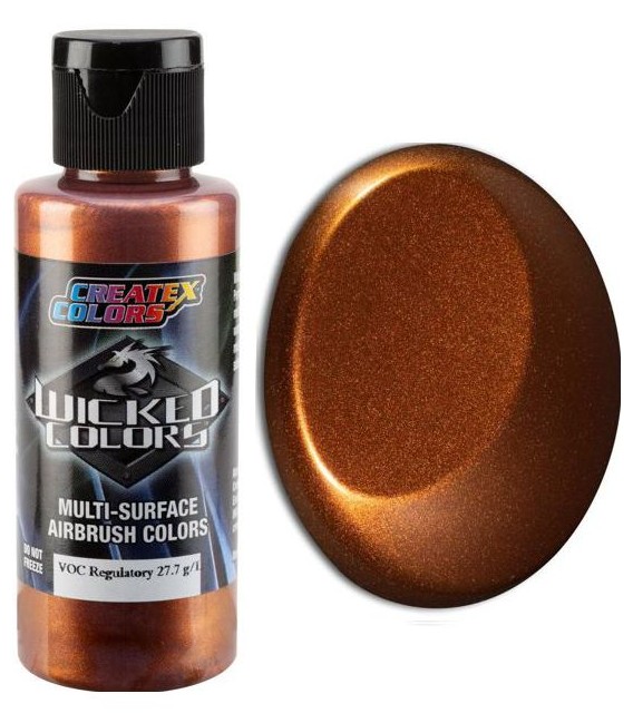 Peinture à l'aérographe W443 Cosmic Sparkle Copper Wicked (60 ml.)