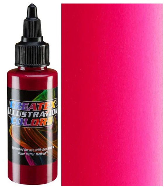 5061 Magenta Illustration Createx airbrush painting (60 ml.)
