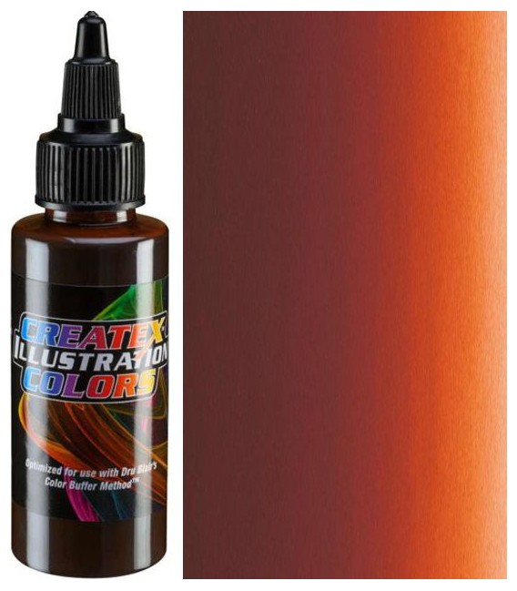 Pintura de aerografia 5062 Burnt Umber Illustration Createx (60 ml.)