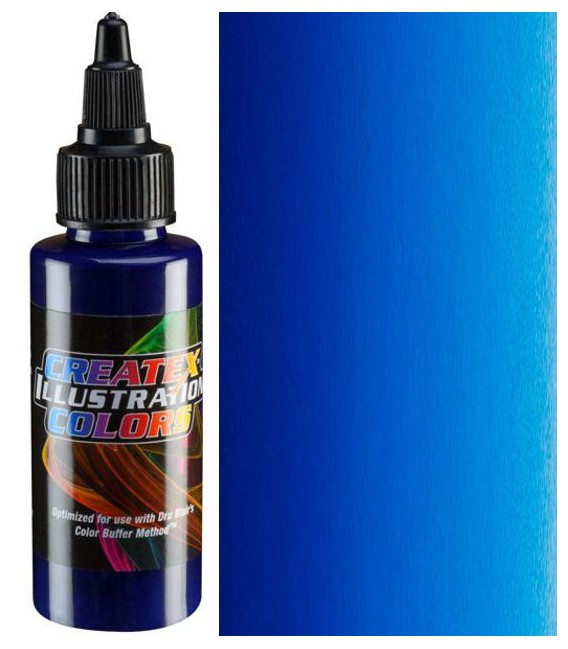 Pintura aerografo 5059 Cobalt Blue Illustration Createx (60 ml.)