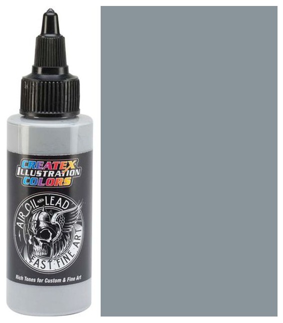 5005 Neutral Grey 5 Illustration Createx airbrush painting (60 ml.)