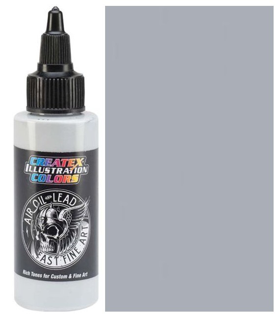 5006 Neutral Grey 6 Illustration Createx airbrush painting (60 ml.)