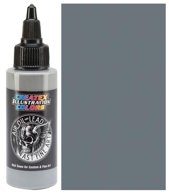 5004 Neutral Grey 4 Illustration Createx airbrush painting (60 ml.)