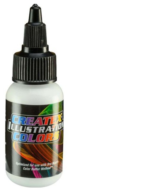 Pintura aerógrafo 5068 Opaque White Illustration Createx (30 ml.)