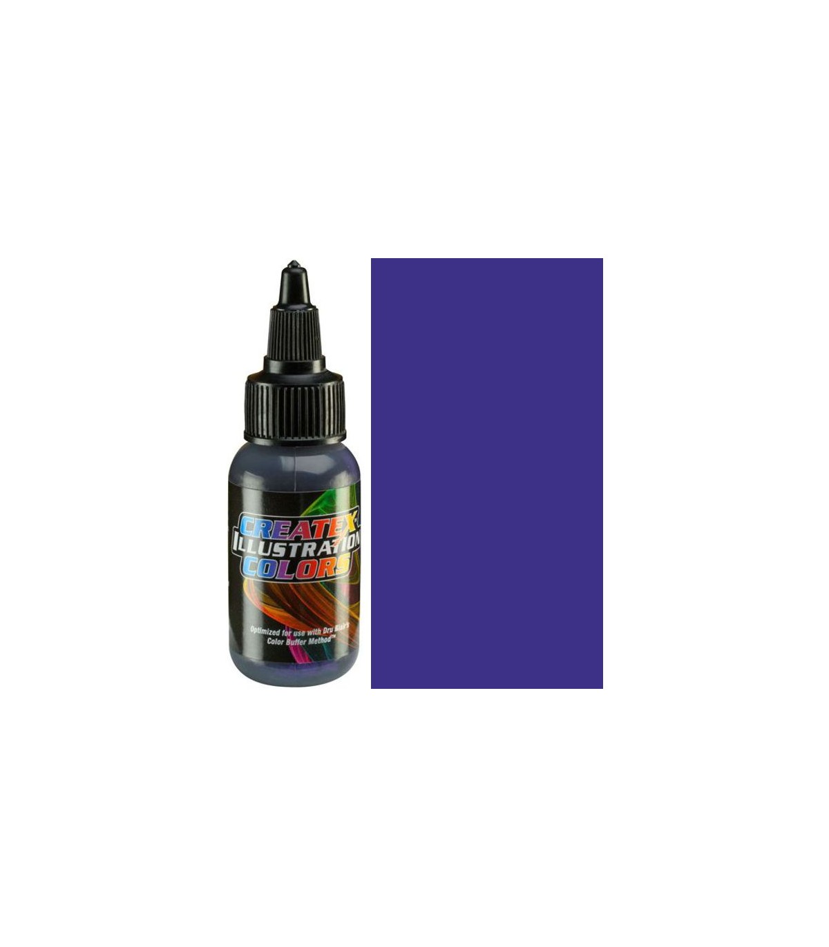 Pittura aerografo 5076 Opaque Purple Illustration Createx (30 ml.)