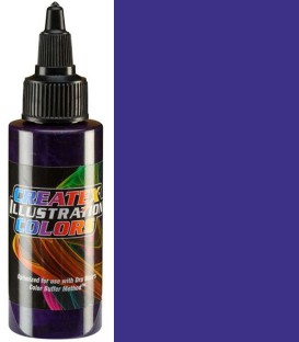 Pittura aerografo 5075 Opaque Dark Blue Illustration Createx (60 ml.)