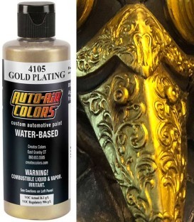 W350 Metallic Gold Wicked Airbrush painting (60 ml.)