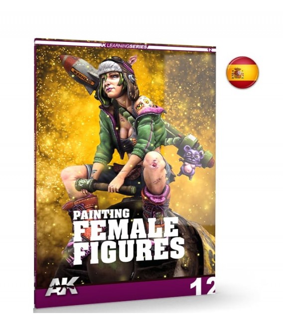 AK521 AK Learning 12: Pintura de la Figura femenina  - Castellano
