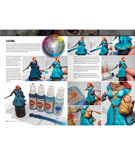AK521 AK Learning 12: Pintura de la Figura femenina  - Castellano