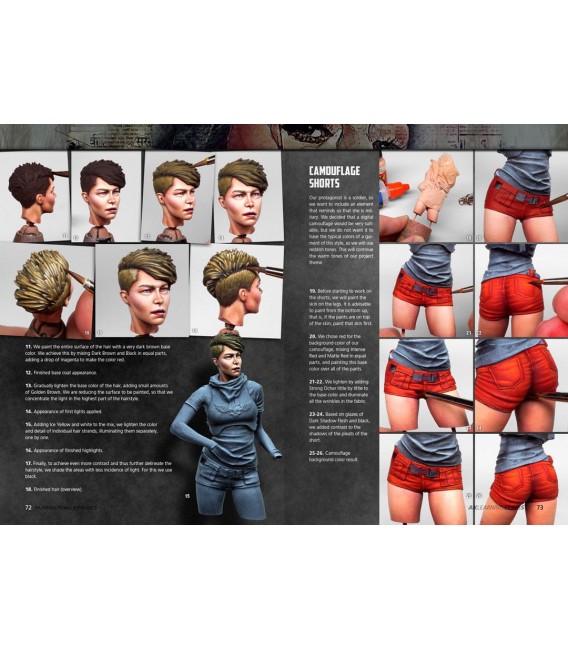 AK521 AK Learning 12: Pintura de la Figura femenina  - Castellano
