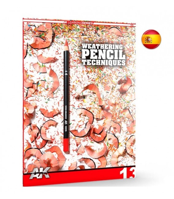 AK523 AK Learning 13: Tecnicas de Envejecimiento con Lapiz Acuarelable  - Castellano