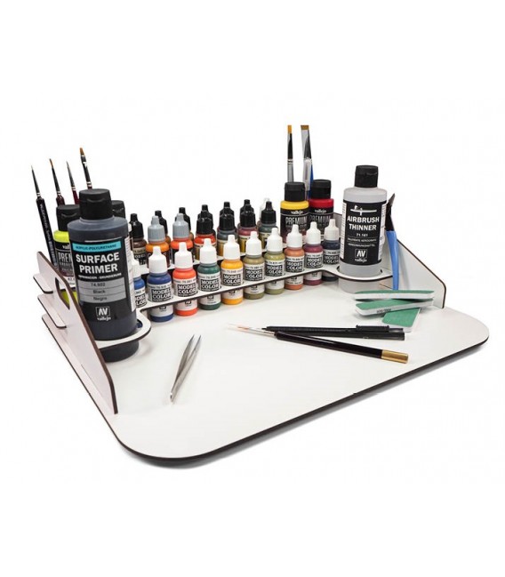 26011 Paint display and Work station Vallejo 40 x 30 cm