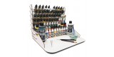 26012 Paint display and work station Vallejo with vertical storage 40 x 30 cm