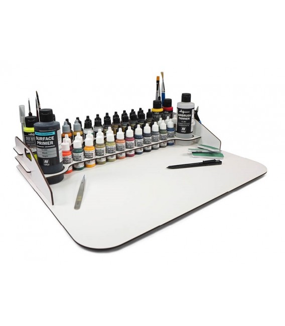 26013 Paint display and work station Vallejo 50 x 37 cm