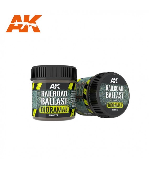AK8072 Ballast ferroviaire 100 ml.