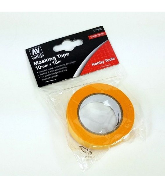 Cinta Enmascarar Vallejo T07006 10mm x 18 m.