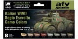Set Vallejo Model Air 8 u. (17 ml.) Italian WWII Regio Esercito Camo Colors
