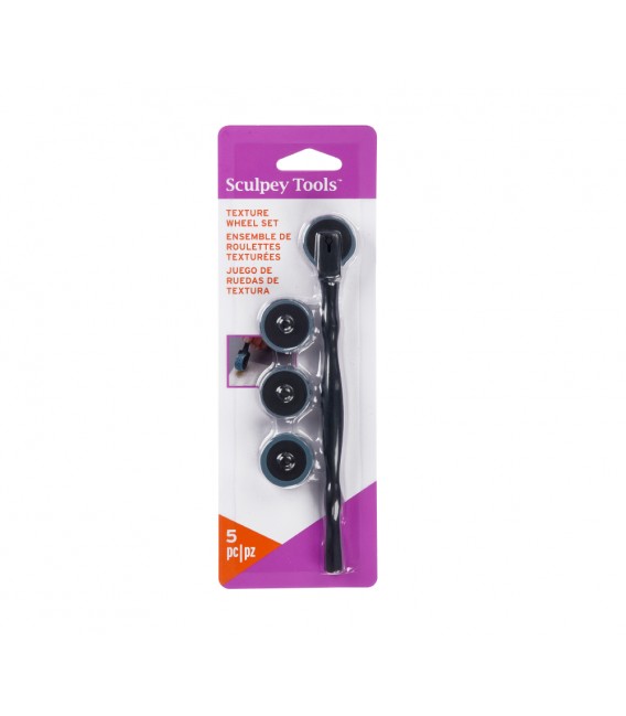 ASTWL01 Texture wheel Sculpey.