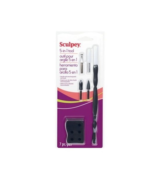 ASCT01 5-in-1 tool Sculpey.