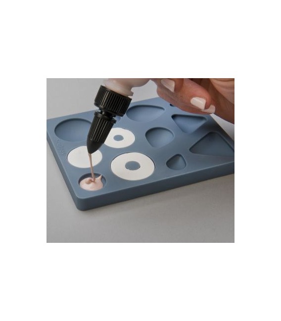 APM81 Moule en silicone apte a four Sculpey.