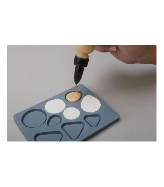APM80 Moule en silicone apte a four Sculpey.